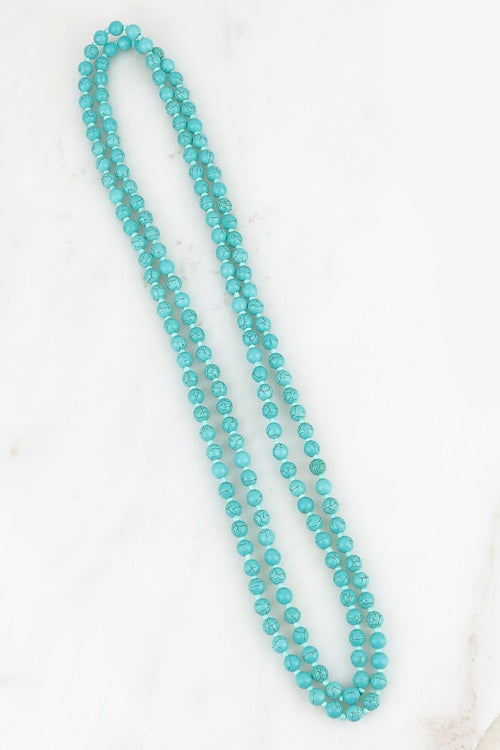 Turquoise Beaded Necklace